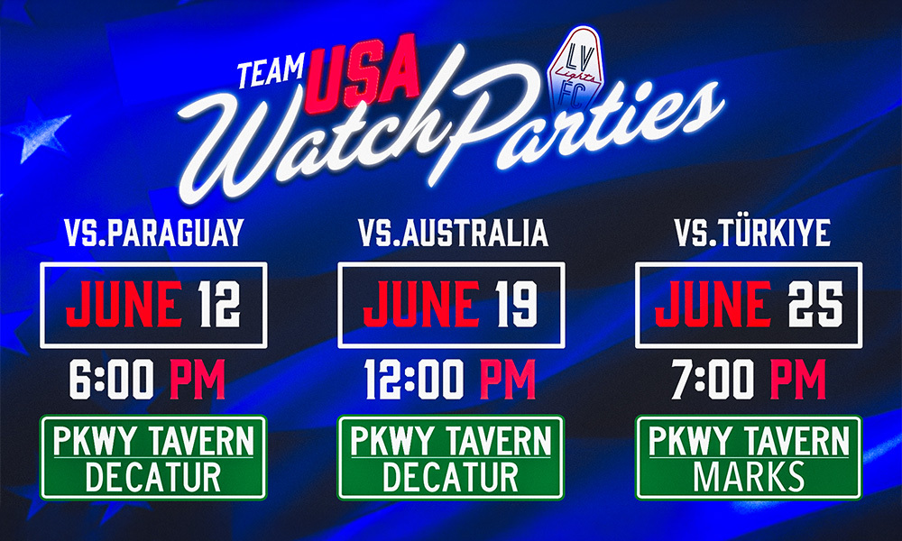 Team USA Watch Parties at PKWY Tavern Decatur and Marks - June 2026